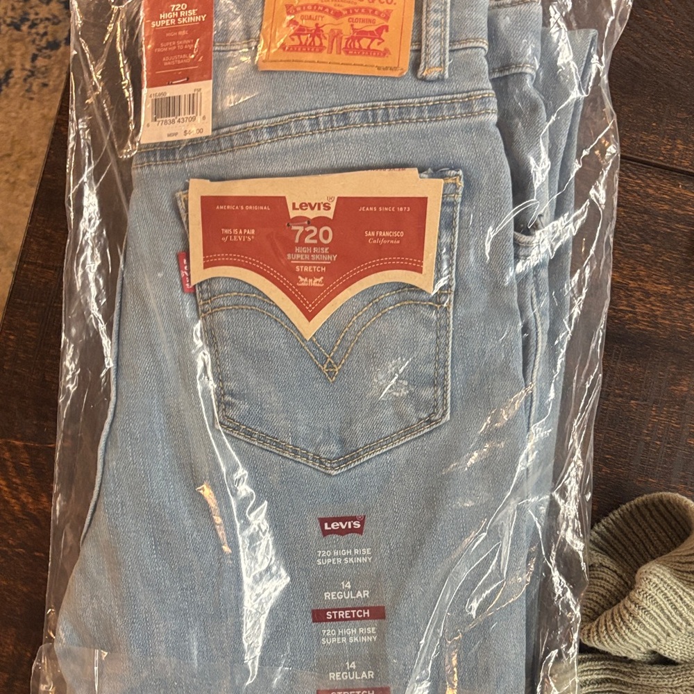 Levi's Light Blue Kids Jeans
